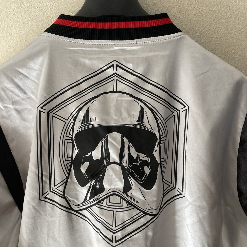 Her Universe Star Wars Captain Phasma Satin Bomber Jacket - Picture 11 of 14